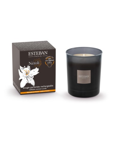 Bougie parfumée néroli Esteban intitiale 180g